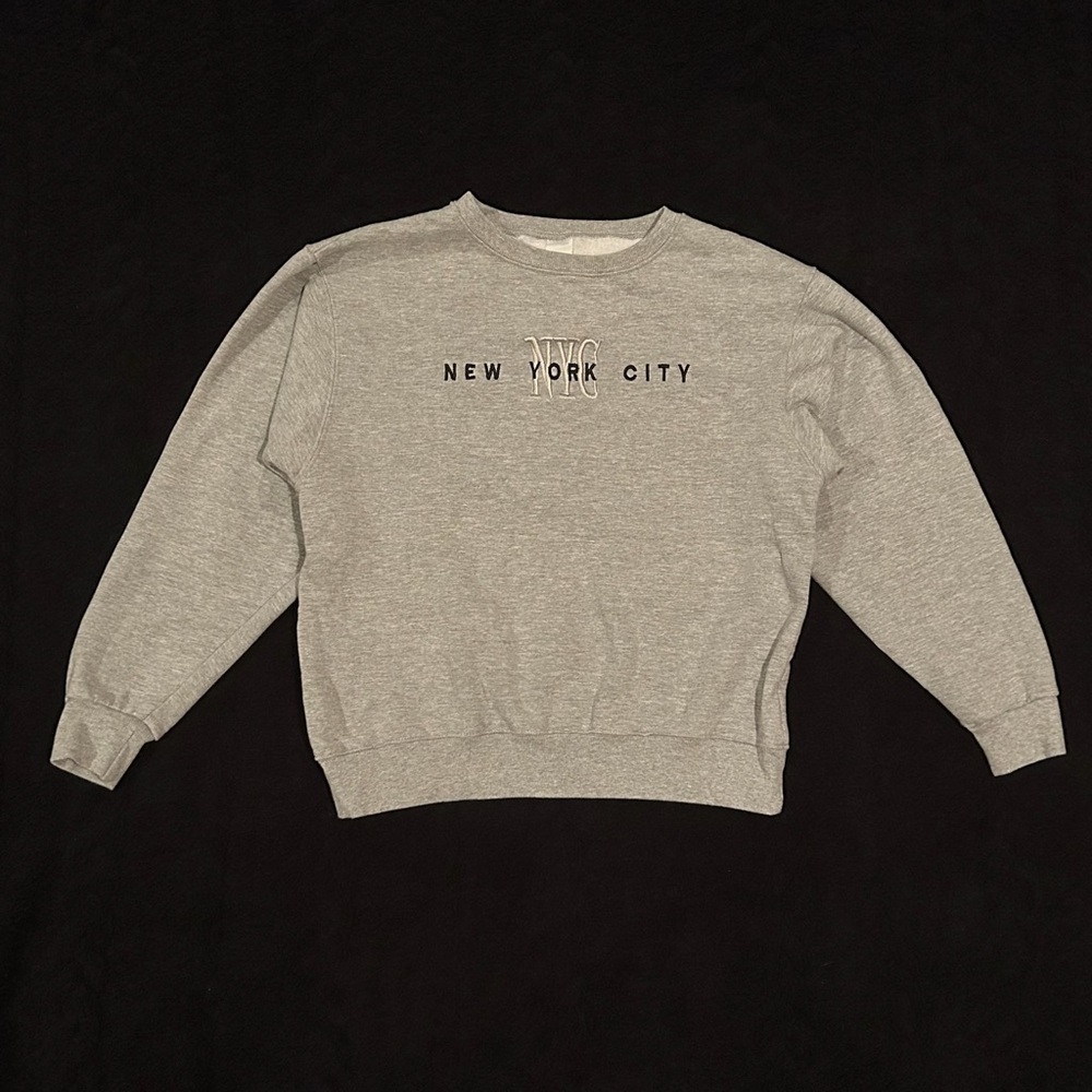 New York City crew neck sweatshirt, size S